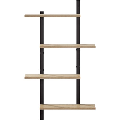  Zidna polica Hrast sonoma 61 x 13,5 x 105,5 cm Prerađeno drvo Slike