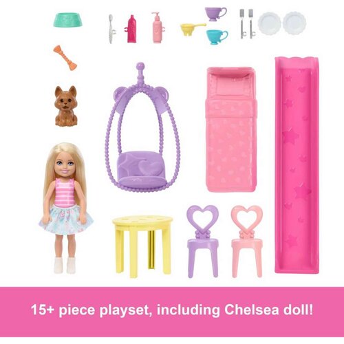 Chelsea pop-up hi&amp;scaron;a za lutke s punčko - 1 k. Slike