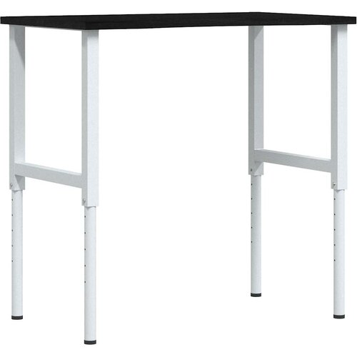 vidaXL Delovna miza temno rjava 100x60x(71,5-98) cm trdna hrastovina Cene