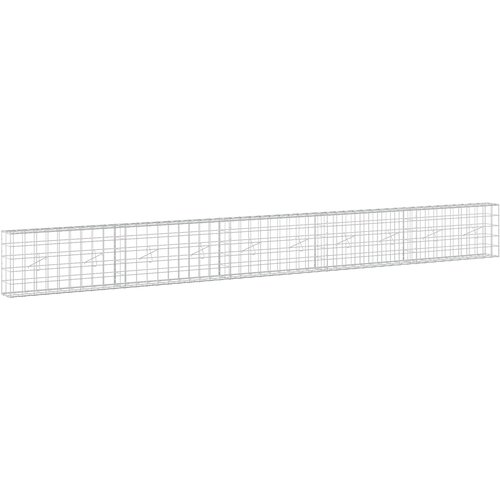  Gabion s žicom debljine 5 mm i mrežom 10x10 cm 500x20x50 cm Slike