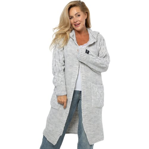 Pri Cardigan Long Chunky Braid Wool Sweater Cijene