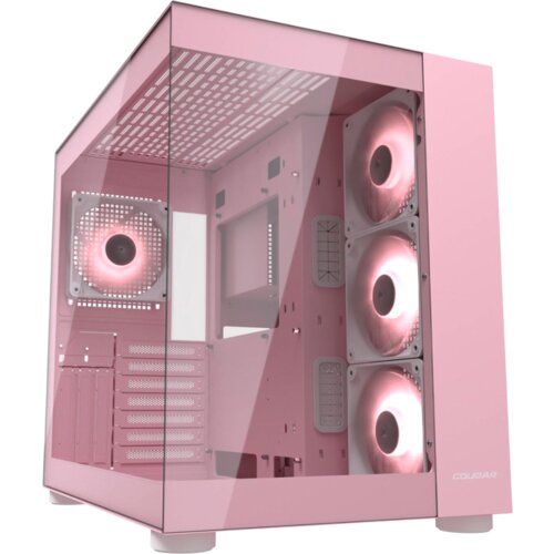 COUGAR GAMING COUGAR FV150 RGB PC Case, Mid tower, Pink Slike