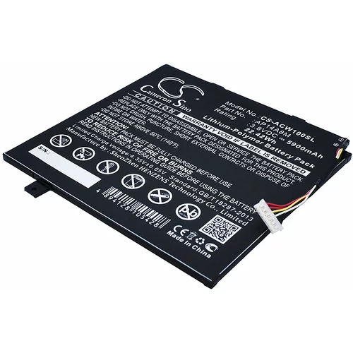 VHBW Baterija za Acer Aspire Switch 10 / Iconia Tab 10, 5900 mAh