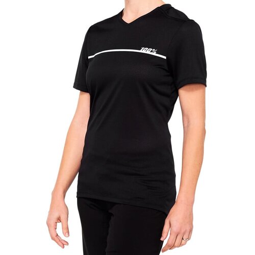 100% Women's cycling jersey Ridecamp black M Cene