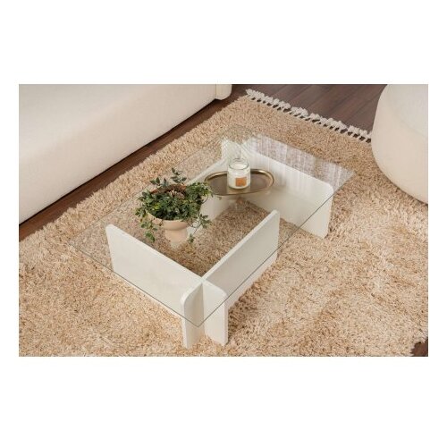 Hanah home sto za dnevnu sobu flavio wooden white Cene