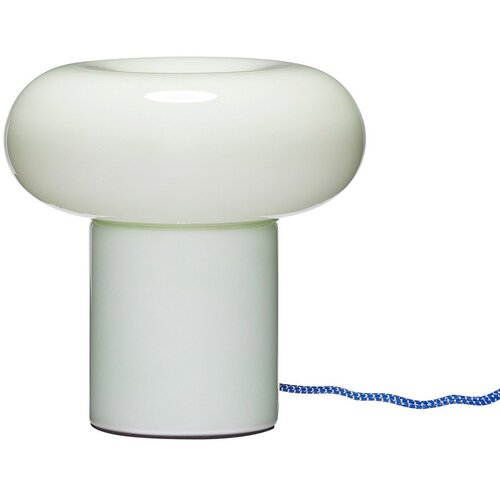 H&amp;uuml;bsch Svetlo zelena steklena namizna svetilka (vi&amp;scaron;ina 22 cm) Hues &amp;ndash; Slike