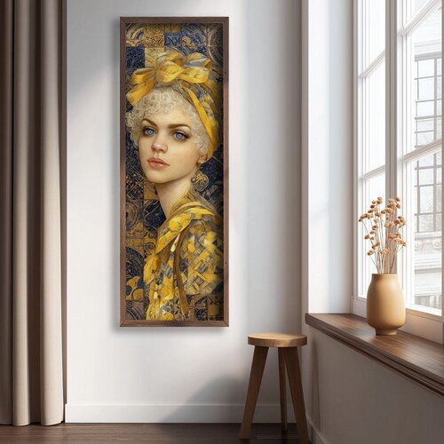 WALLXPERT LAC072-150 Multicolor Decorative Framed MDF Painting Cene