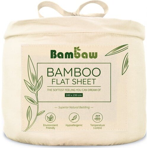 Bambaw Cozy Rjuha iz bambusa - 240 x 290 cm - Ivory Cene