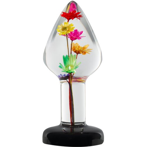 LOVISS Helichrysum Garden Flower Butt Plug Transparent Slike