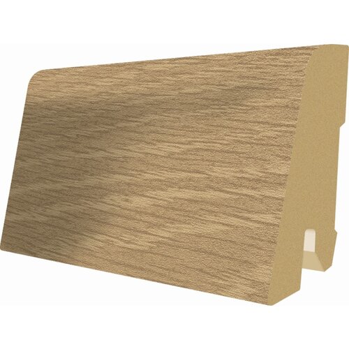 Egger Home Podna kutna lajsna (240 cm x 17 mm x 60 mm, MDF, Hrast) Slike