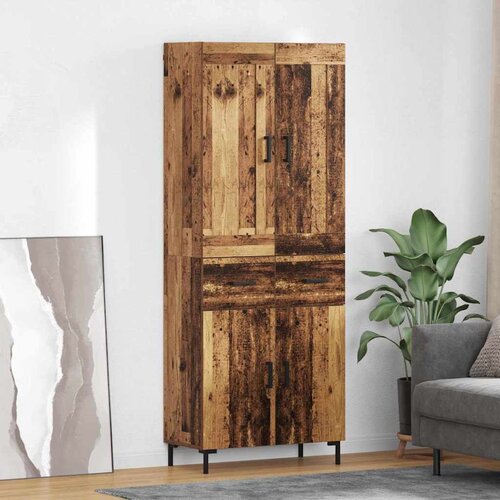  Highboard 2 kom. Staro drvo 69,5 x 34 x 180 cm Slike