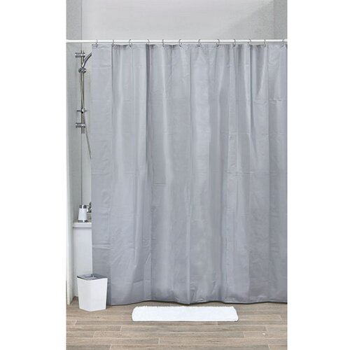 Tendance zavjesa za kadu 180X200 Cm Eva Laser, Srebrna Slike