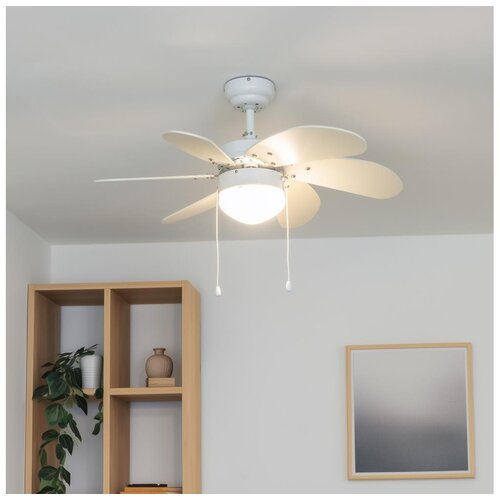  ZEVENTI - Stropni ventilator FAMARA 1xE14/60W/230V bela Cene