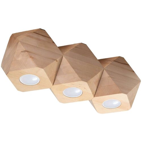  Sollux SL.1010 - Plafonsko svetlo WOODY 3xGU10/40W/230V Cene