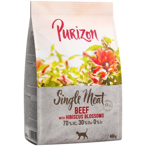 Purizon Single Meat govedina s cvijetom hibiskusa - 400 g Cijene