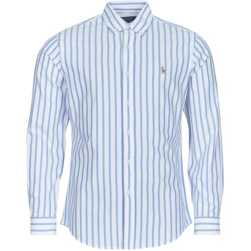 Polo Ralph Lauren Srajce z dolgimi rokavi CHEMISE COUPE DROITE EN OXFORD Modra Slike