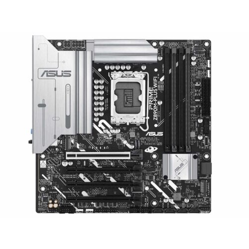 Asus MB PRIME Z890M-PLUS WIFI LGA 1851, 4x DDR5,3xM.2 1x DP, 1x HDMI, 1x USB-C, 8x USB, mATX Cene