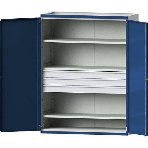 ANKE Omara za težka bremena JUMBO s 3 policami, 3 predali 120 mm, VxŠxG 1950 x 1484 x 690 mm Cene