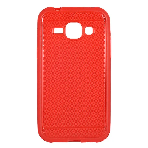  Gumijasti / gel etui Viki Case za Samsung Galaxy Grand Prime - rdeči