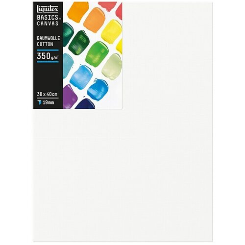 LIQUITEX Basics Slikarsko platno z okvirjem (40 x 30 x 1,9 cm, Bombaž, 3-krat grundirano) Slike