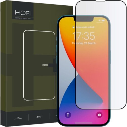 HOFI GLASS PRO+ KALJENO STEKLO ZA IPHONE 13 / 13 PRO / 14 ČRNO, (22069605) Slike