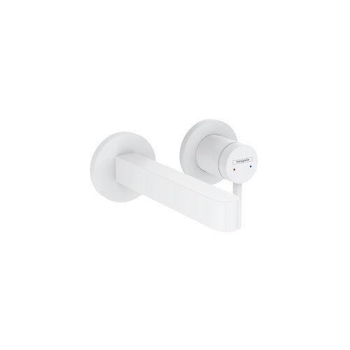 Hansgrohe Finoris 170 Matt White uzidna baterija (slavina) za umivaonik sa odlivnim ventilom sifona nezatvorivim 76051700 Cene