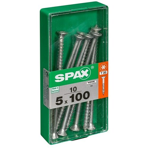 SPAX Univerzalni vijak T-Star plus (&amp;Oslash; x D: 5 x 100 mm, Povr&amp;scaron;ina WIROX, T-Star plus, 10 Kom.) Slike