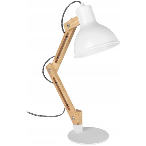 Stona lampa 1xE27/40W/230V bela Cene