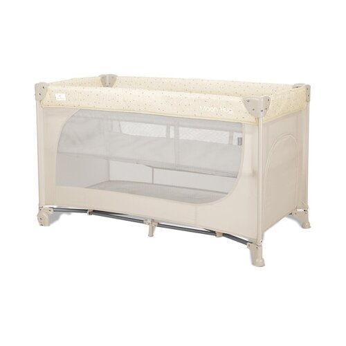 Lorelli prenosivi krevet moon hug 2 nivoa - beige ( 10080782603 ) Slike