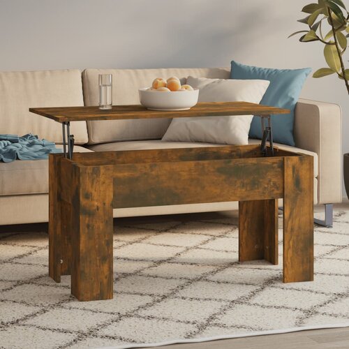  Stolić za kavu boja hrasta 101x49x52 cm konstruirano drvo Cene