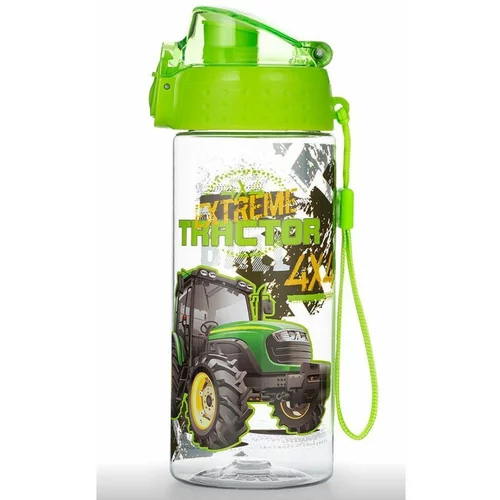 Oxy Bag TRAKTOR 500 ML Plastična boca za piće za dječake, zelena, veličina