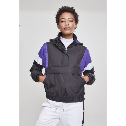 Urban Classics Women's 3-Tone Padded Tug Jacket Black/Ultraviolet/White Cijene