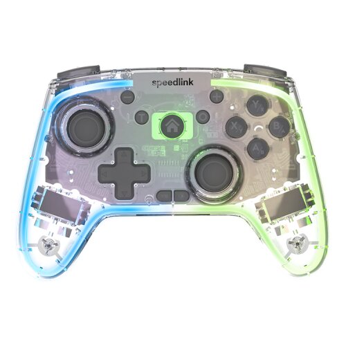 Speedlink Game Pad RAIT NX RGB Gamepad &ndash; Wireless/Wired, PC/Android/Switch OLED/Lite, clear transparent, SL-650115-CR Cijene