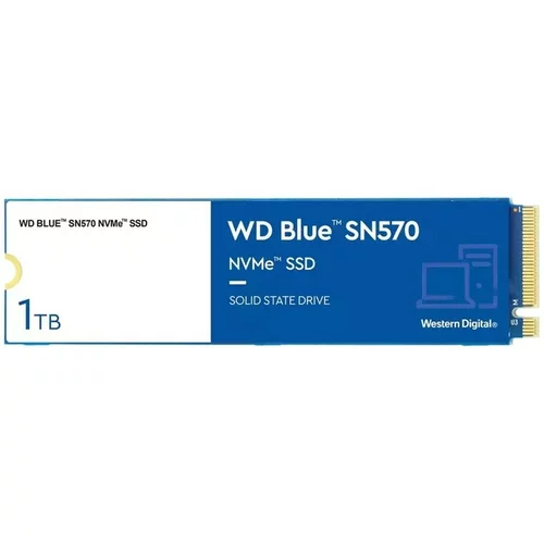 Wd 1TB SSD BLUE SN570 3D M.2 2280 NVMe WDS100T3B0C