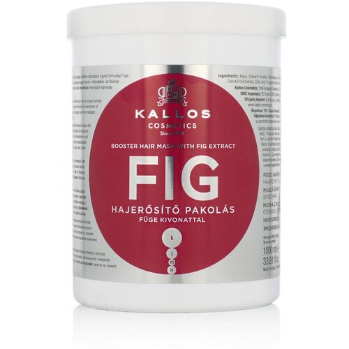 Kallos Cosmetics fig hranilna maska za šibke in poškodovane lase 1000 ml Cene