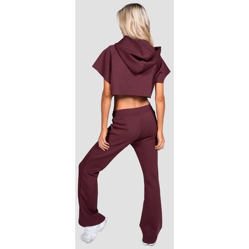 GymBeam Women&amp;lsquo;s Relay Cropped Hoodie Fig S Slike