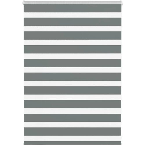 vidaXL Zebra senčilo temno sivo 95x100 cm tkanina širina 90,9 cm Cene