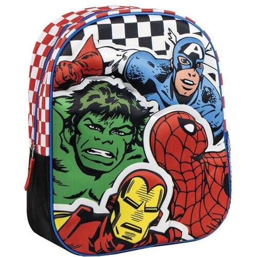 Cerda Ranac pred&scaron;kolski 3D Avengers 2100005872 crno-crveni Cene