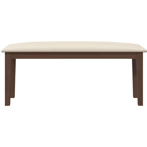 VidaXL klop 110 cm rjava masivni les guma Slike