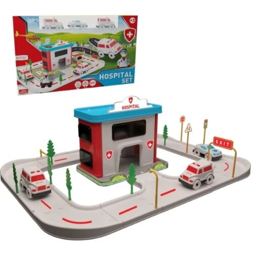 Milla Toys Set za igru Garaža - Hitna pomoć sa autićima Cene