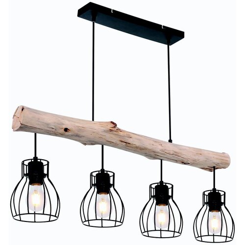 Esto Mina Visilica (40 W, D x &amp;Scaron; x V: 82,5 x 13,6 x 140 cm, Crna, E27, 4 Kom.) Slike