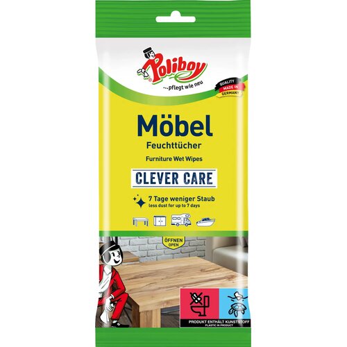  Vlažilni robčki za pohi&scaron;tvo Clever Care - 24 kos. Cene