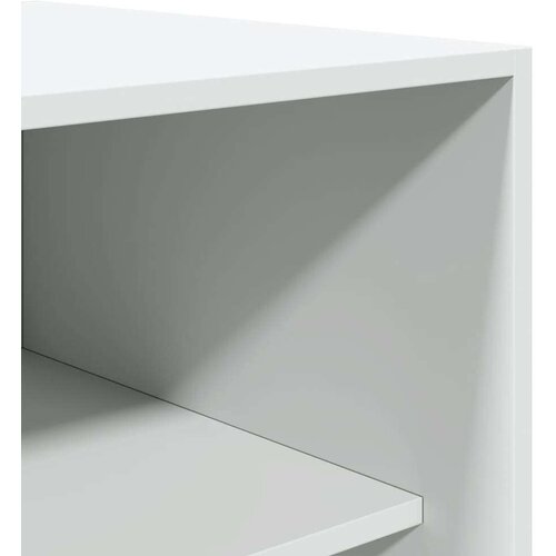 VidaXL Ormar bijeli 80 x 50 x 200 cm od konstruiranog drva Slike