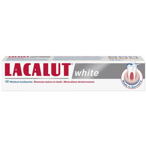 Lacalut pasta white 75ml Cene