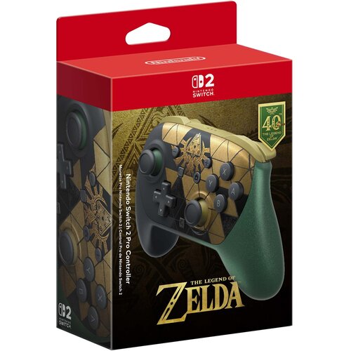 NINTENDO SWITCH 2 Pro brezžični kontroler The Legend of Zelda 40th Anniversary Edition Slike
