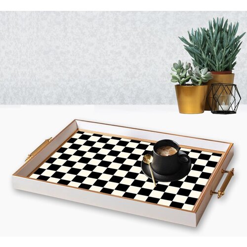 Aberto Design Poslužavnik TPB9766 50 x 29 x 3.5 cm, Šareni Cene