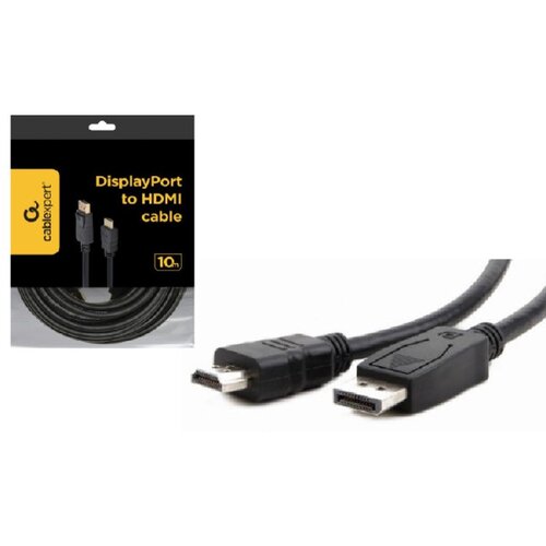 Gembird na HDMI kabal GEMBIRD, CC-DP-HDMI-10M, 10m, DP male to HDMI type A male Cijene