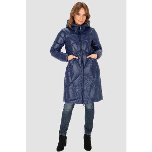 PERSO Woman's Jacket BLH236060FX Navy Blue Slike