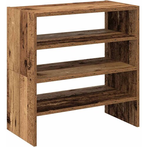Maison Chic Regal za čevlje - Polica za čevlje 2 kosa zložljiva starinski les 60x30x30,5 cm, (21776146) Slike