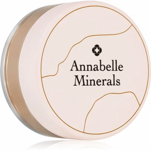 Annabelle Minerals Matte Mineral Foundation mineralni puder v prahu za mat videz odtenek Golden Medium 4 g